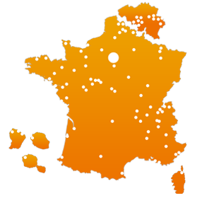 Implantation Antibiogarde&reg; dans la France